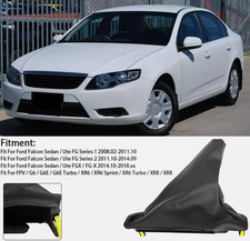 For Ford Falcon FG FG-X 2008~2018 Handbrake Cover Hand Brake boot Black Leather