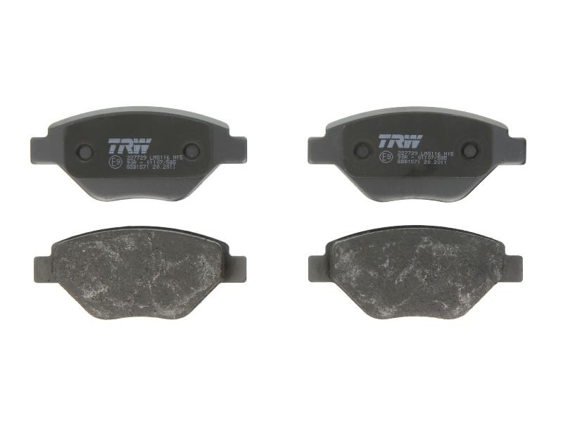 Kit plaquettes de frein TRW GDB1571 pour sécuriser vos trajets en Megane II 1.4 de 2003