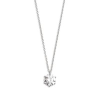 Xenox XS7212 Kette Mit AnhäNger Damen Silver Circle Zirkonia Silber