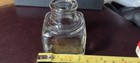 Vintage "Sanfords" Ink Bottle/ Clear, Cork Top — photo 5