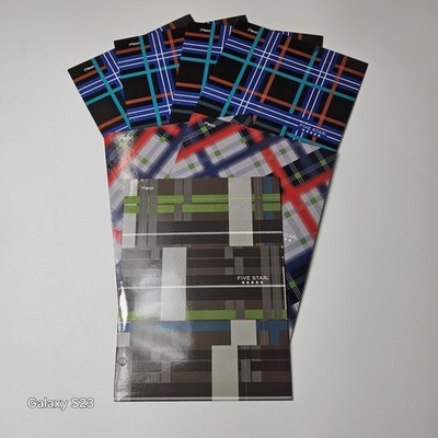 Lot 7 Mead Portfolio Folders Trapper Keeper Binder Five Star School Plaid Pocket