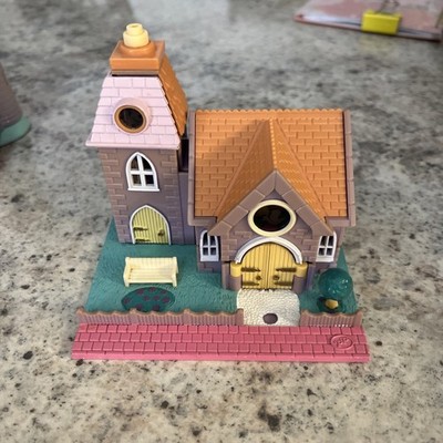 Vintage 1993 BlueBird Polly Pocket Wedding Chapel Set only no dolls
