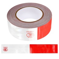 Car Bumper Reflective Stickers Warning Strip Tape Secure Reflector Red Stickers