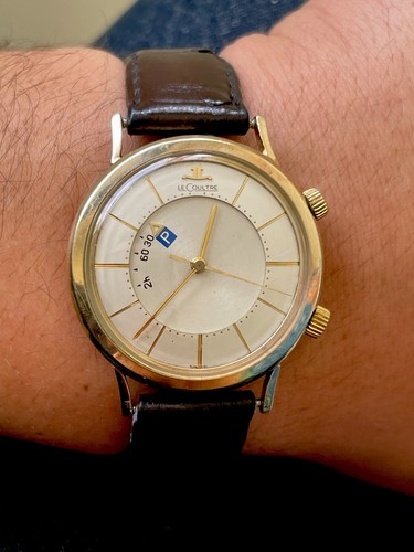 Vintage Jaeger Lecoultre Memovox Parking Meter Alarm 10k Gold Filled Cal 814 - Bild 17 von 20