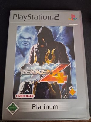 Tekken 4 PS2 Platinum PAL USK 12 DVD Komplett mit Anleitung Top Zustand