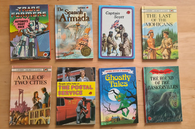 8 Ladybird Kinderbücher Englisch Set inkl. Transformers Autobots Fight Back