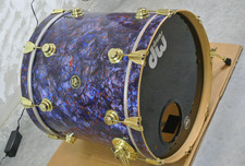   DW USA 20 BASS DRUM in BLUE NEBULA for YOUR...