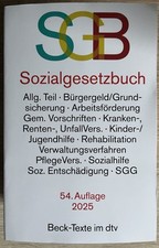 Sozialgesetzbuch 54. Auflage 2025