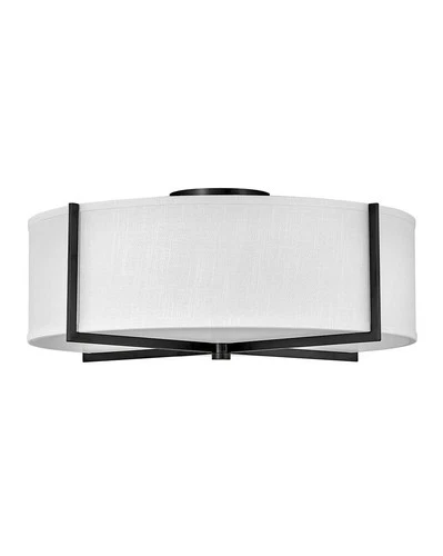 Hinkley Lighting 41710 Axis 26"W Galerie Semi-Flush Ceiling - Black - Picture 1 of 7