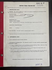 Identifying Technical Publication Sheet Hewlett Packard P/N 618B