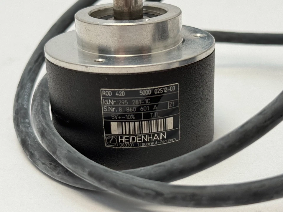Heidenhain ROD-420-5000-02S12-03 Rotary Encoder 295-281-1C - Image 4 of 4