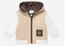 Fendi Kids Stretch Gabardine Baby Sweatshirt, MSRP 799
