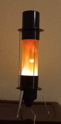Soviet Rare Vintage Lava Lamp Space Rocket USSR Night Light