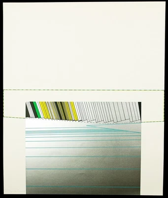 Konstruktive Kunst, 1972. Serigraphie Diether DOMES (1939-2016 D), handsigniert - Bild 1 von 2