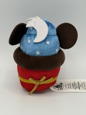 Mini Sorcerer Mickey Cupcake Plush Disney Store New NWOT