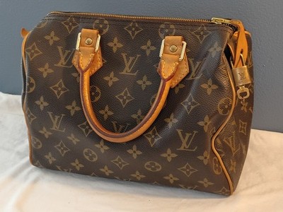Louis Vuitton LV Hand Bag Speedy 25 Brown Monogram 