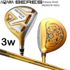 HONMA BERES 08 2021 AIZU Fairway Wood 3w 15 ARMRQ MX 3Star Flex Regular Carbon