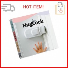Huglock - The Snap-On Door Lock Kids Can't Reach or Defeat - No Tools or Adhesiv