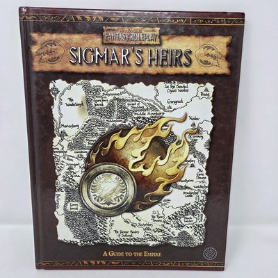 Warhammer Fantasy Roleplay Sigmar s Heirs 2005 Hardback Black Industries