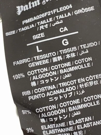 Palm Angels Felpa L Cotone GRIGIO PMBA026F21FLE004