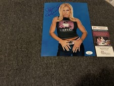 Terri Runnels Signed 8x10 Photo Jsa Coa Wwf Wwe Autograph Diva Sexy