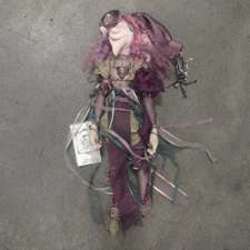 DEVA DOLL BY Lavina R White 1995  ARTIST ORIGINAL Hand Made Deva #2 Forest Fairy