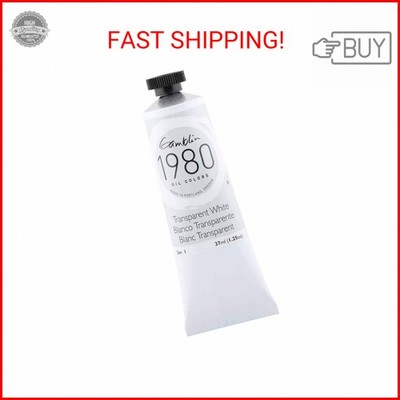 Gamblin 1980 Oil Colors - Transparent White 37ml
