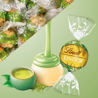 [Edizione Limitata] Palline Matcha Lindt Lindor (10 pezzi)