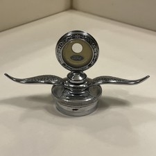 Model A Ford Flip Top Wing Radiator Cap Boyce Motometer Hood Ornament 1930 1931