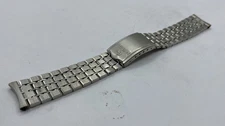 Vintage RADO Stelux 18mm Fishbone Bracelet— Beautiful Watch Strap