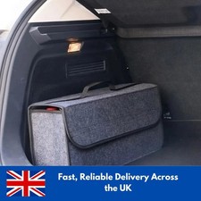 HFICY Car Boot Organiser Collapsible Foldable Shopping Tidy Storage Trunk Bag ✅