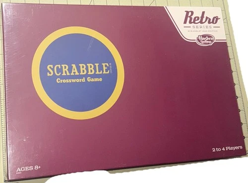 Hasbro Retro Series Scrabble 1949 Edition Game New In Box