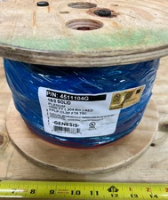 1000' Southwire Genesis 4511104G Fire Alarm Cable 16/2 Solid CU Unshield Red/Grn