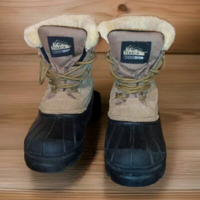 Itasca Thinsulate insulation snow boots size 13 Itasca 3M Thinsulate Insulated Steel Shank Men Size 6 Brown  main image 4