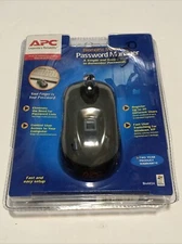 NEW! SEALED! Fingerprint Reader APC Biometric Password Manager Mouse BioM34