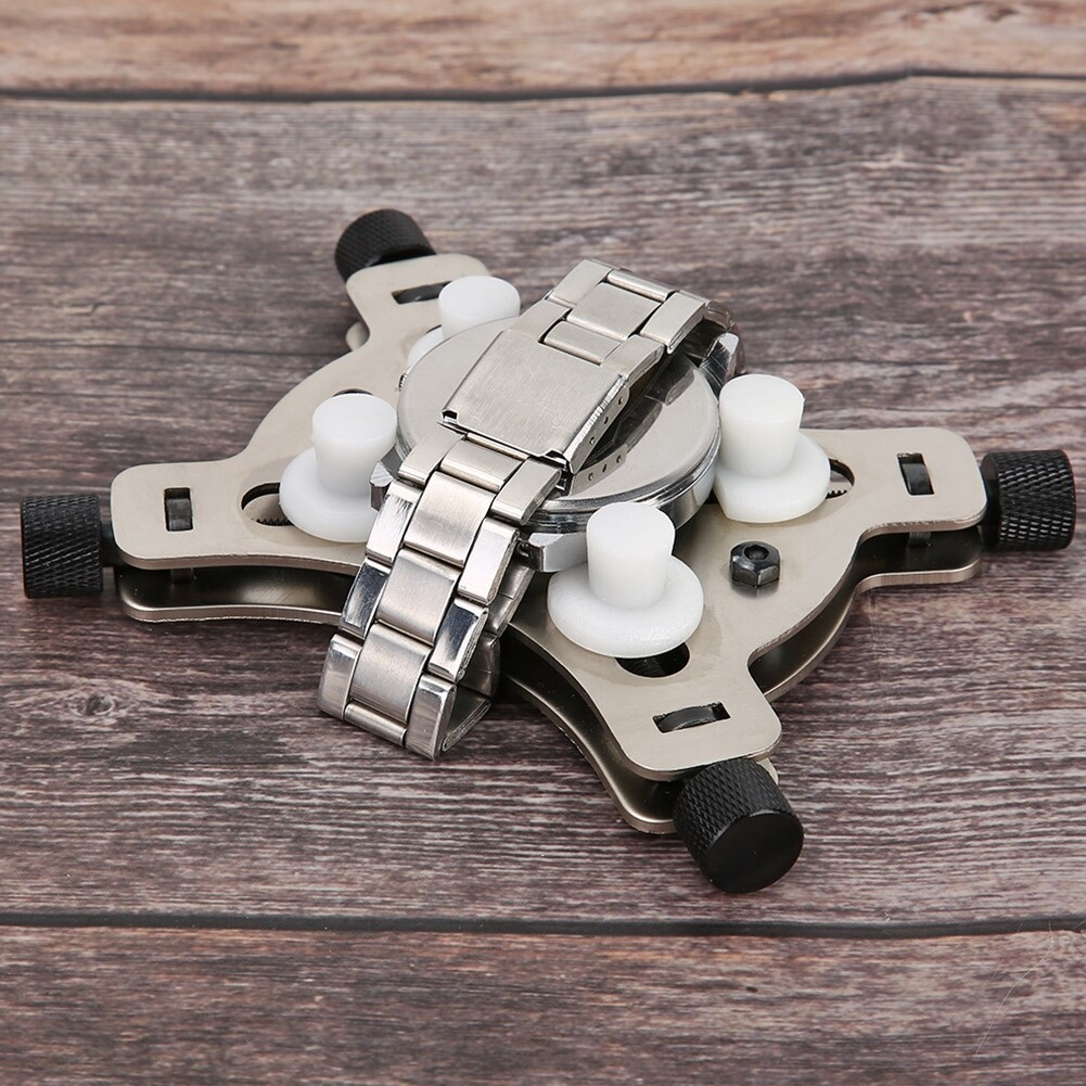 Watch Case Movement Holder Vice Watches Pocketwatch Repair Tool For