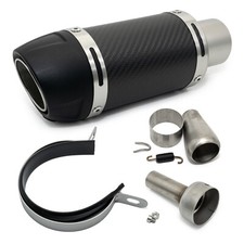 Rear muffler kit LeoVince GP CORSA EVO, carbon, technopolymer cap