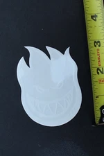 SPITFIRE Wheel Clear White AVE Anthony Van Engelen Vintage Skateboarding STICKER