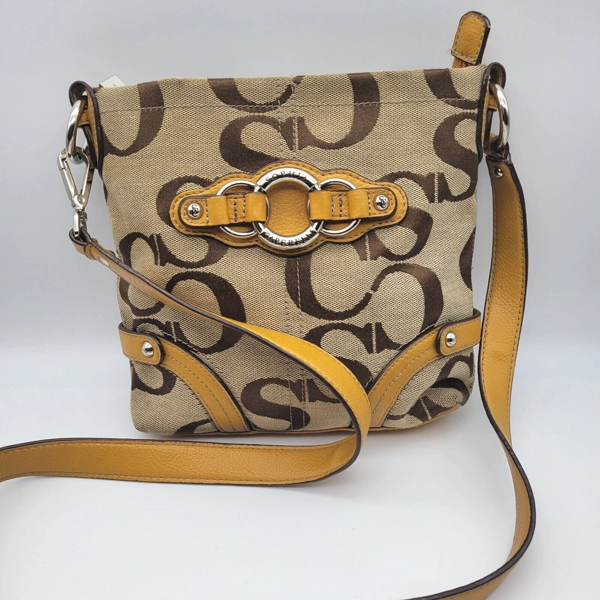 Sophia Caperelli Crossbody Handbag Women Purse Shoulder Bag