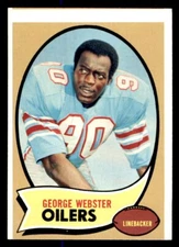 1970 Topps Football #120 George Webster VG/EX *d3