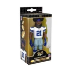 EZEKIEL ELLIOTT Dallas Cowboys White Jersey FUNKO GOLD NFL Premium Vinyl Figure