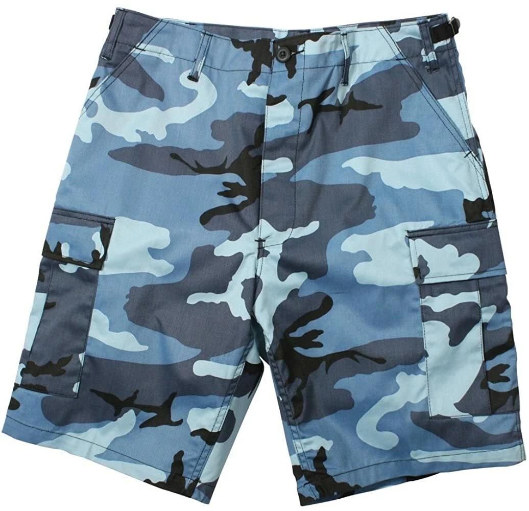 TRU-SPEC BLUE ICE SKY BDU HOT WEATHER SHORTS LIGHT FIGHTER SMALL