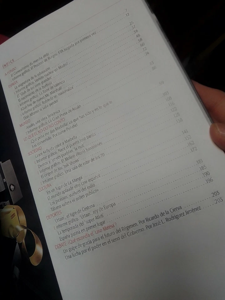 LIBRO Nº 30 BIBLIOTECA EL MUNDO FRANQUISMO AÑO A AÑO 1970 PROCESO DE BURGOS ETA. - Imagen 4 de 4