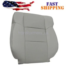 For 2009-2014 Acura TSX Driver Side Top Replacement Perf Leather Seat Cover Gray