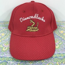 Diamondbacks Hat Cap Strap Back Red Augusta Teens Youth