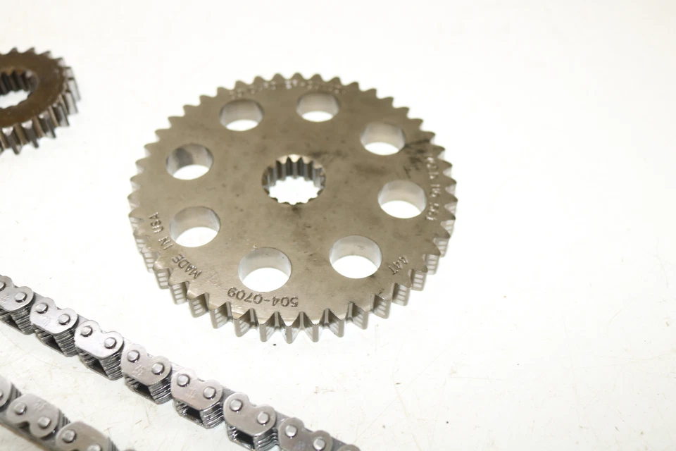 2001 Ski-doo Mxz 500 Fan 500f Rer Drive Chain Sprockets Gears 21t 44t 72 Narrow - Image 3 of 4