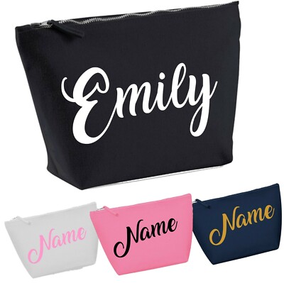 Personalisiert Ihr Name Braut Hochzeit Geschenk Make Up Kosmetiktasche Geschenk Damen
