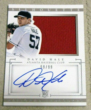 2014 Panini National Treasures #28 David Hale RC RPA Rookie Silhouette Auto /99