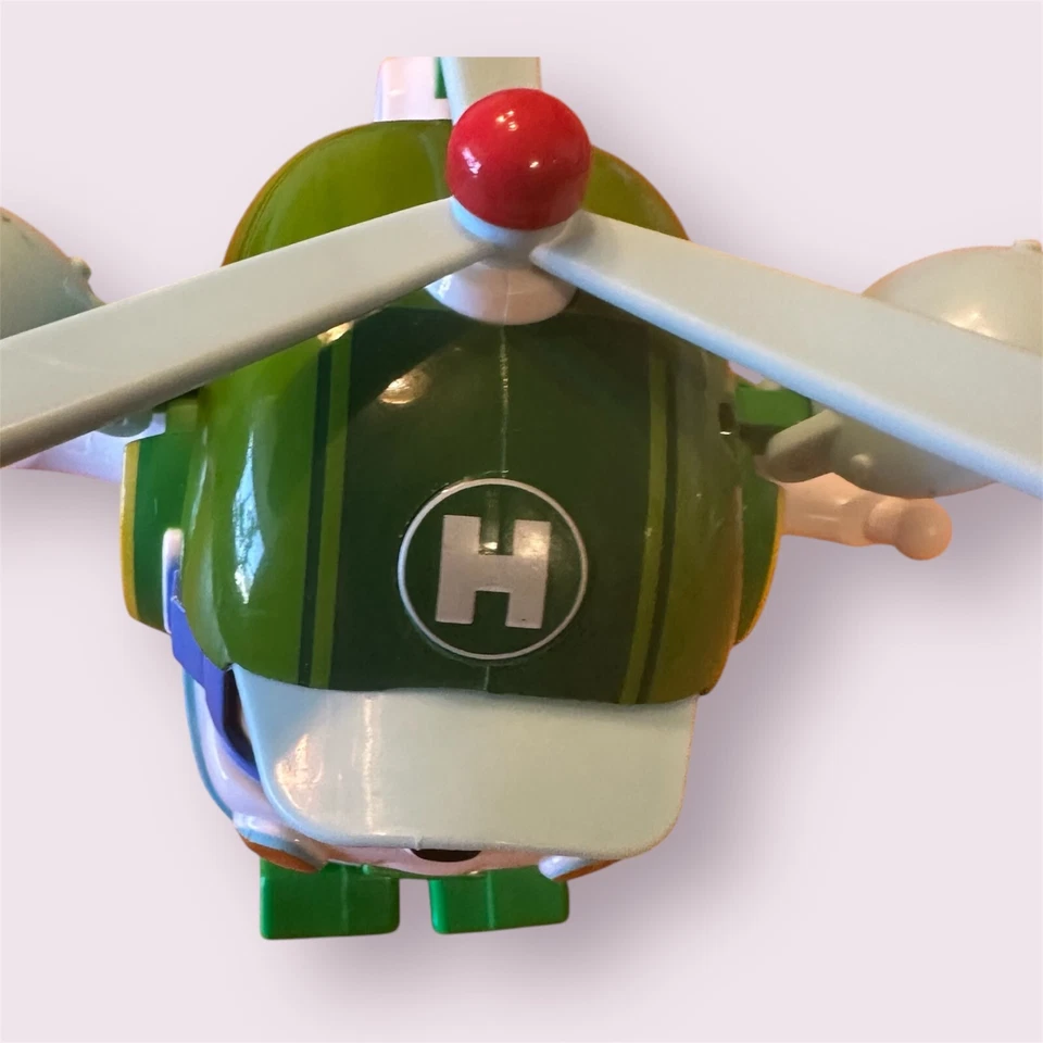 ☆Robocar Poli Helly Robot Transformer Helicopter Figure Transforming Rescue Hero - Image 4 of 4