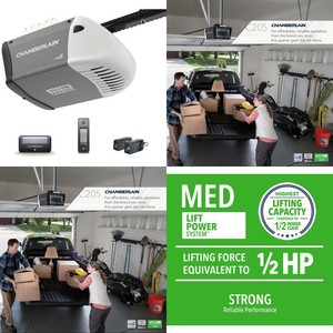 1/2 Hp Heavy-Duty Chain Drive Garage Door Opener | eBay